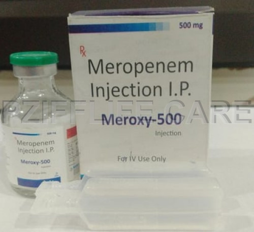 Liquid Meropenem For Injection MEROXY 500MG