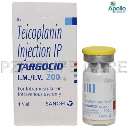  इंजेक्शन के लिए तरल टेकोप्लानिन TARGOCID 200MG