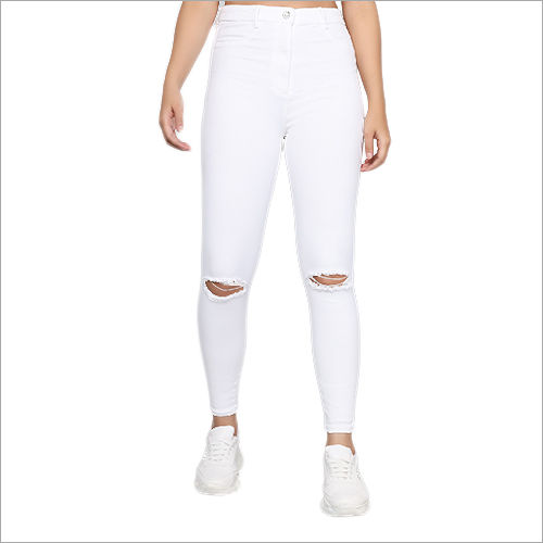 Ladies White  Jeans