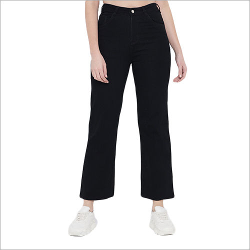 Washable Ladies Black Jeans