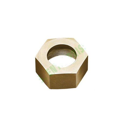 Silver Mild Steel Hydraulic Hex Nut