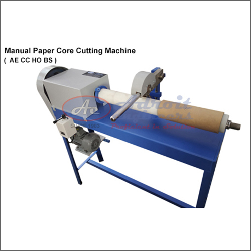 Manual Paper Core Cutting Machine