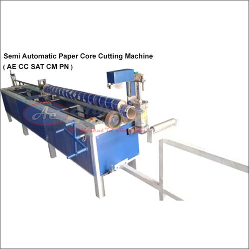 High Efficiency Semi Automatic Paper Core Cutting Machine