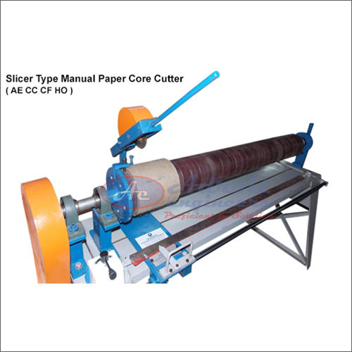 Slicer Type Manual Paper Core Cutter Machine