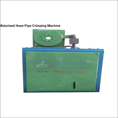 Motorized Hose Pipe Crimping Machine