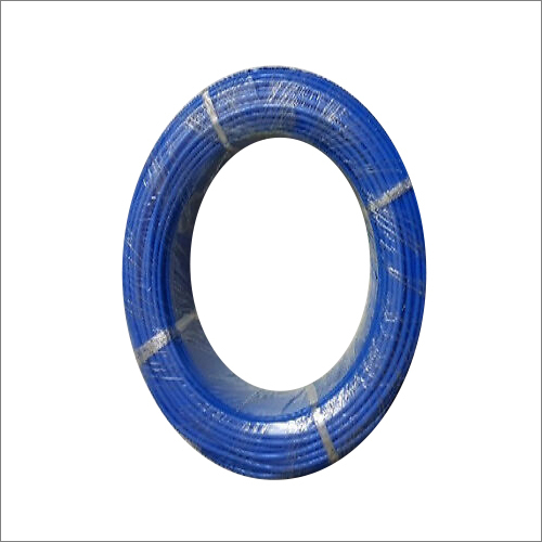 Blue PU Pipe - Polyurethane, Flexible High-Pressure 3/4 Inch Diameter, Leak-Proof Design, Safe Coil Packaging