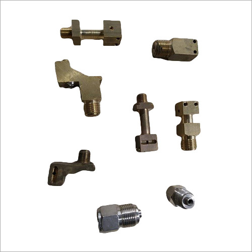 Golden Pressure Gauge Instrument Brass Components