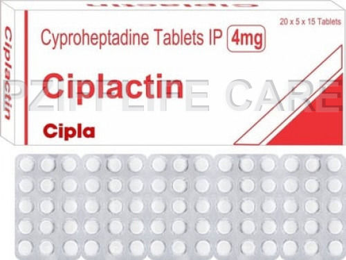 Cyproheptadin Tablets General Medicines CIPLACTIN 4MG