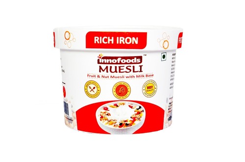 Instant Cup Muesli with Milk Base