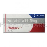 Rupatadine Tablets General Medicines Rupanex 10mg - 10mg Oral Tablets, Blister Pack Of 10 X 10 | For Allergic Rhinitis & Chronic Urticaria In Adults And Children (12+)