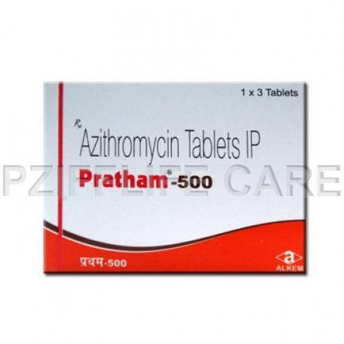  एज़िथ्रोमाइसिन टैबलेट सामान्य दवाएं प्रथम 500MG