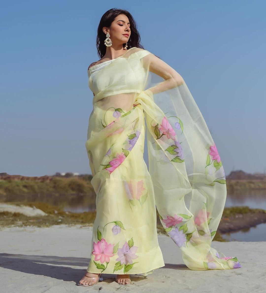 ORGANZA SAREE