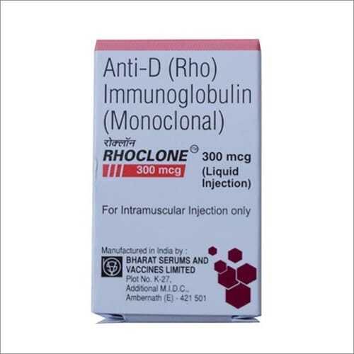 Anti-D Immunoglobulin Injection
