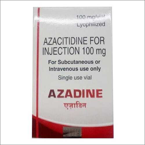 Azacitidine Injection - 100 mg Dose Strength | Liquid Form, Allopathic Medicine in Box Packaging, Recommended for Human Use