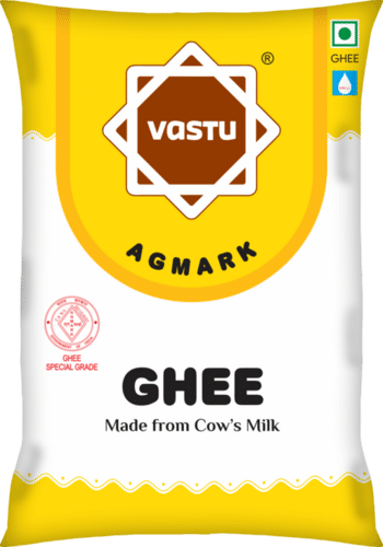 1 Ltr Vastu Pure Cow Ghee Pouch