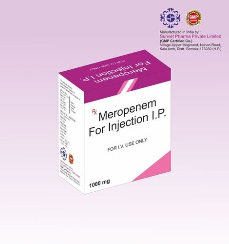 Meropenem Injection in Third Party manufacturing