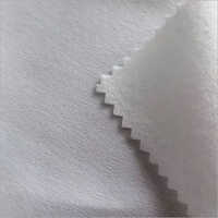 Super Poly Fabric - 100% Eco-friendly Polyester, White Color, Waterproof & Washable, Plain Texture