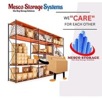 Mild Steel Light Duty Racks - Color: Orange-blue