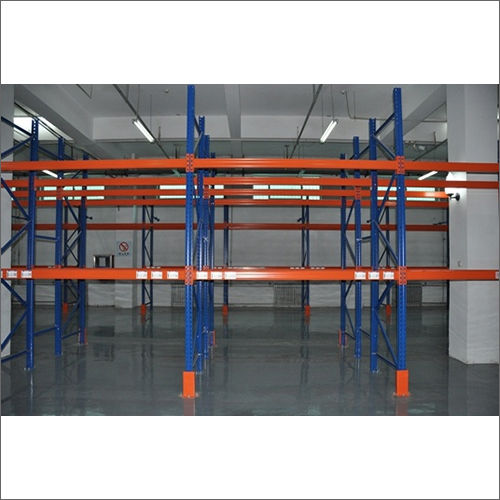 Orange-Blue Heavy Duty Beam Rack