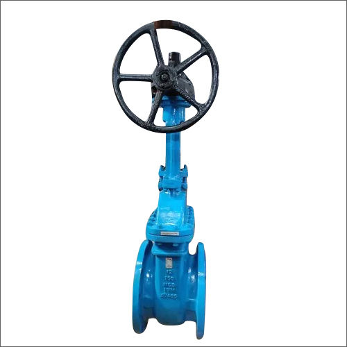 Blue Cast Iron Industrial Valves