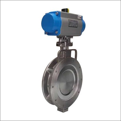 Pneumatic Spherical Disc Butterfly Valve