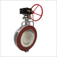 SS Pneumatic Actuator Butterfly Valve