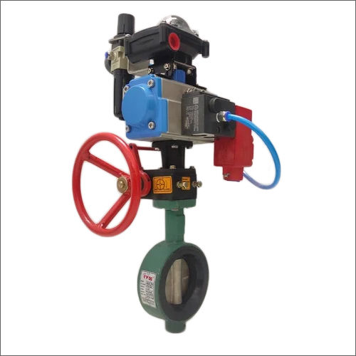 Pneumatic Actuator Butterfly Valve