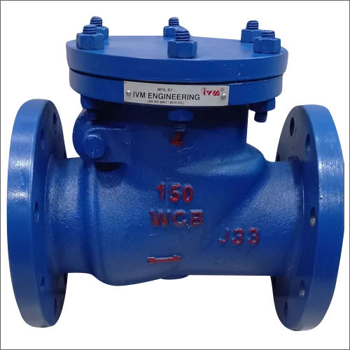 Cast Iron Non Return Valve Application: Industrial