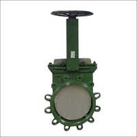 Pneumatic Cylinder Knife Edge Gate Valve