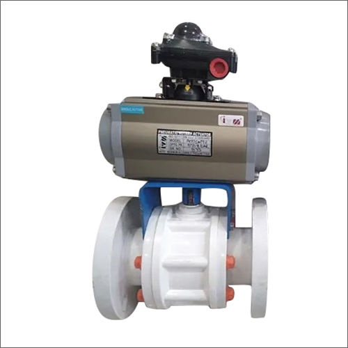 Ball Valve With Pneumatic Actuator