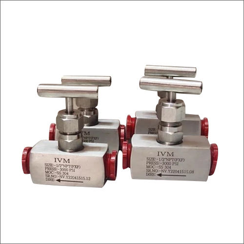 Silver High Pressure Neddle Valve