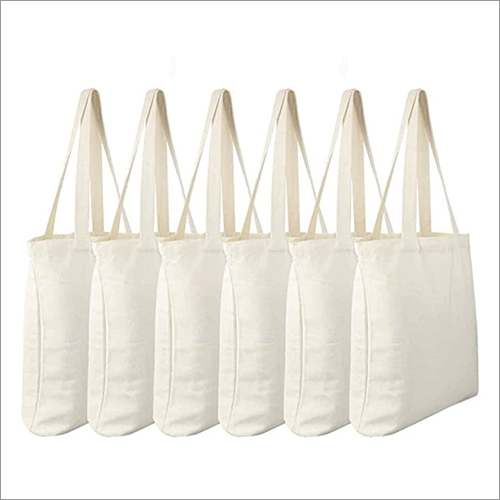 White Pure Cotton Bags
