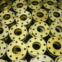 Carbon Steel Flanges With Yellow Paint
