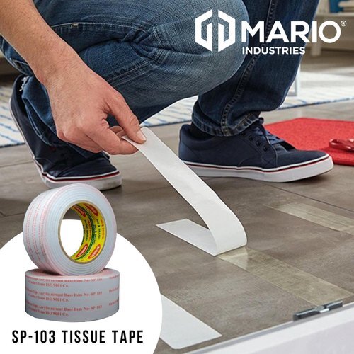 MARIO HOT MELT DOUBLE SIDED TISSUE TAPE