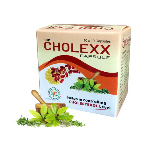Cholexx Capsule - High Cholesterol Management Formula | All-Age Support, Increases Good Cholesterol, Reduces Triglycerides, Cool & Dry Storage