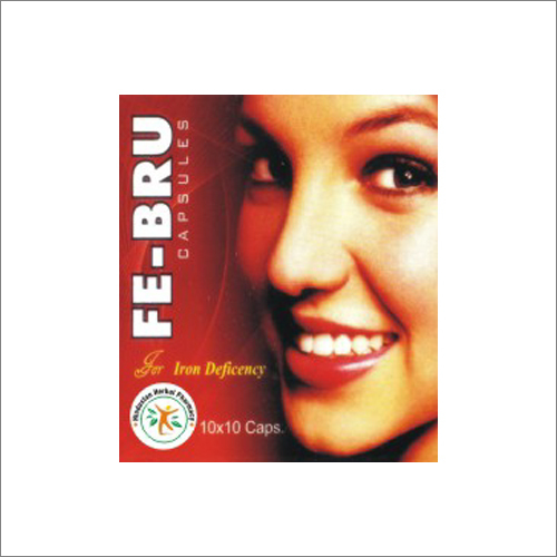 Iron Deficiency Capsules Age Group: Suitable For All