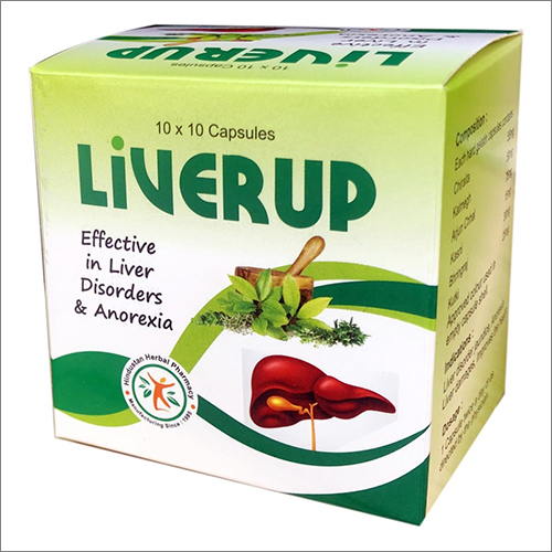 Liver Up Capsule - Effective Liver Disorders & Anorexia Relief | All Age Groups, Store in Cool & Dry Place, Capsules