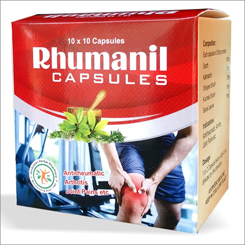 Antirheumatic Arthritis Joint Pain Relief Capsules - All-Age Suitable, Cool & Dry Storage , Effective Joint Pain Treatment