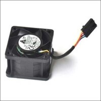 Server Fan - 172x150x25 Mm, Black | 24v, 1.95a, 37.2w Dc Brushless, Ffbb0412uhn Model, Ideal For Server Rack Cooling