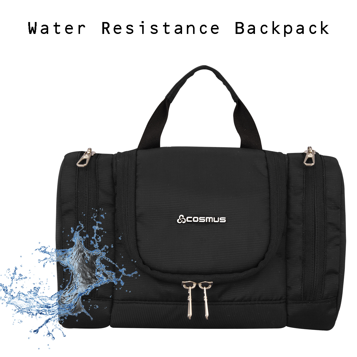 Cosmus Max Toiletry Pouch Black