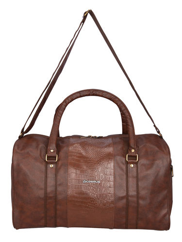 Cosmus Sailor Brown PU 30 Litre Duffle bag