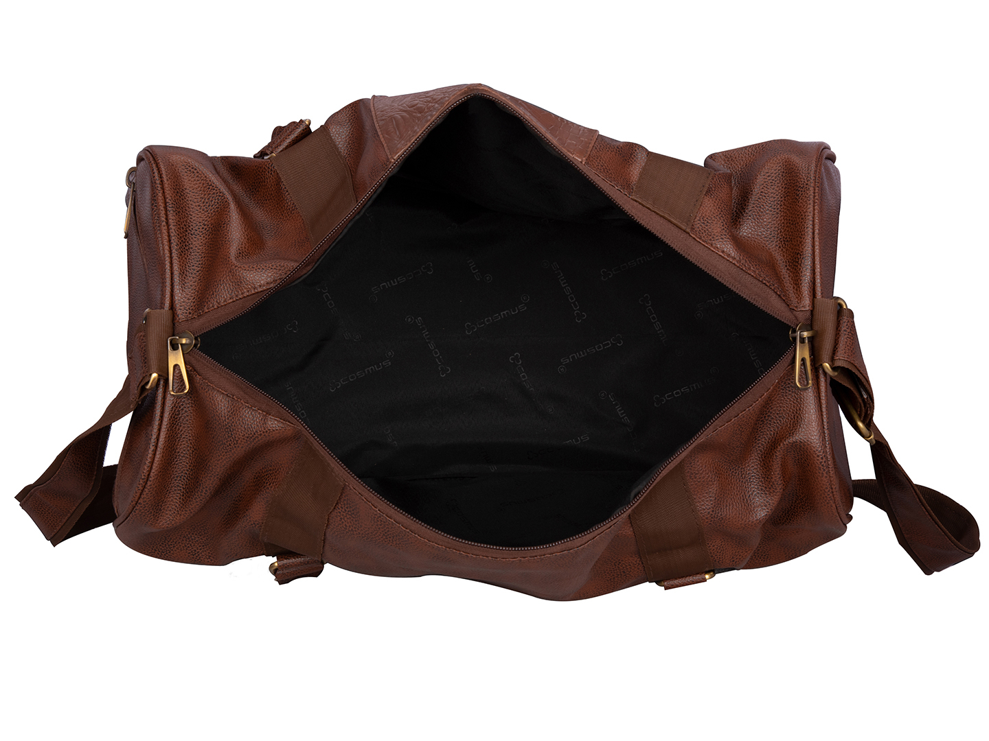 Cosmus Sailor Brown PU 30 Litre Duffle bag