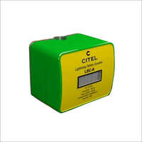 Lightning Strike Recorder Counter - Color: Green-yellow