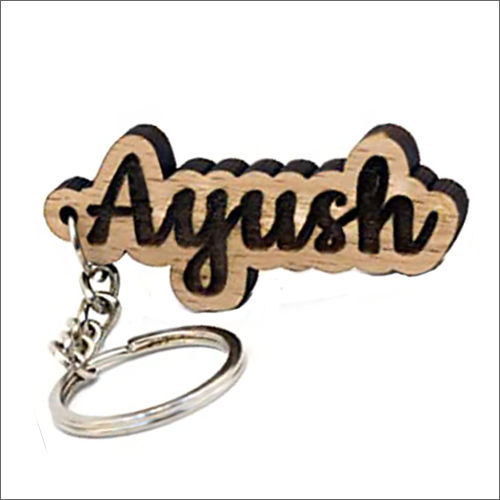 Naming Wooden Keychain