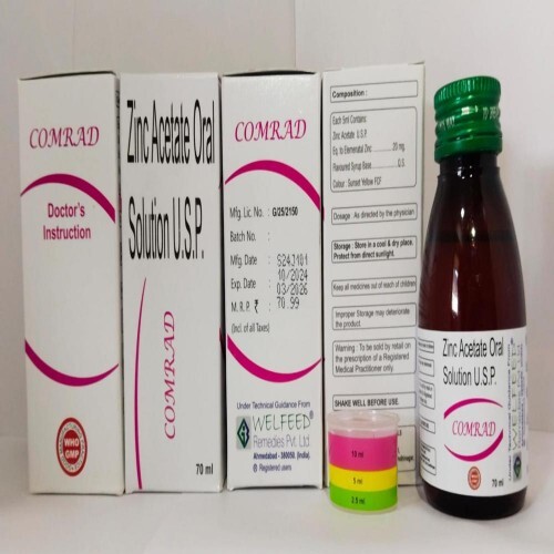 COMRAD SYRUP Zinc Acetate Oral Solution