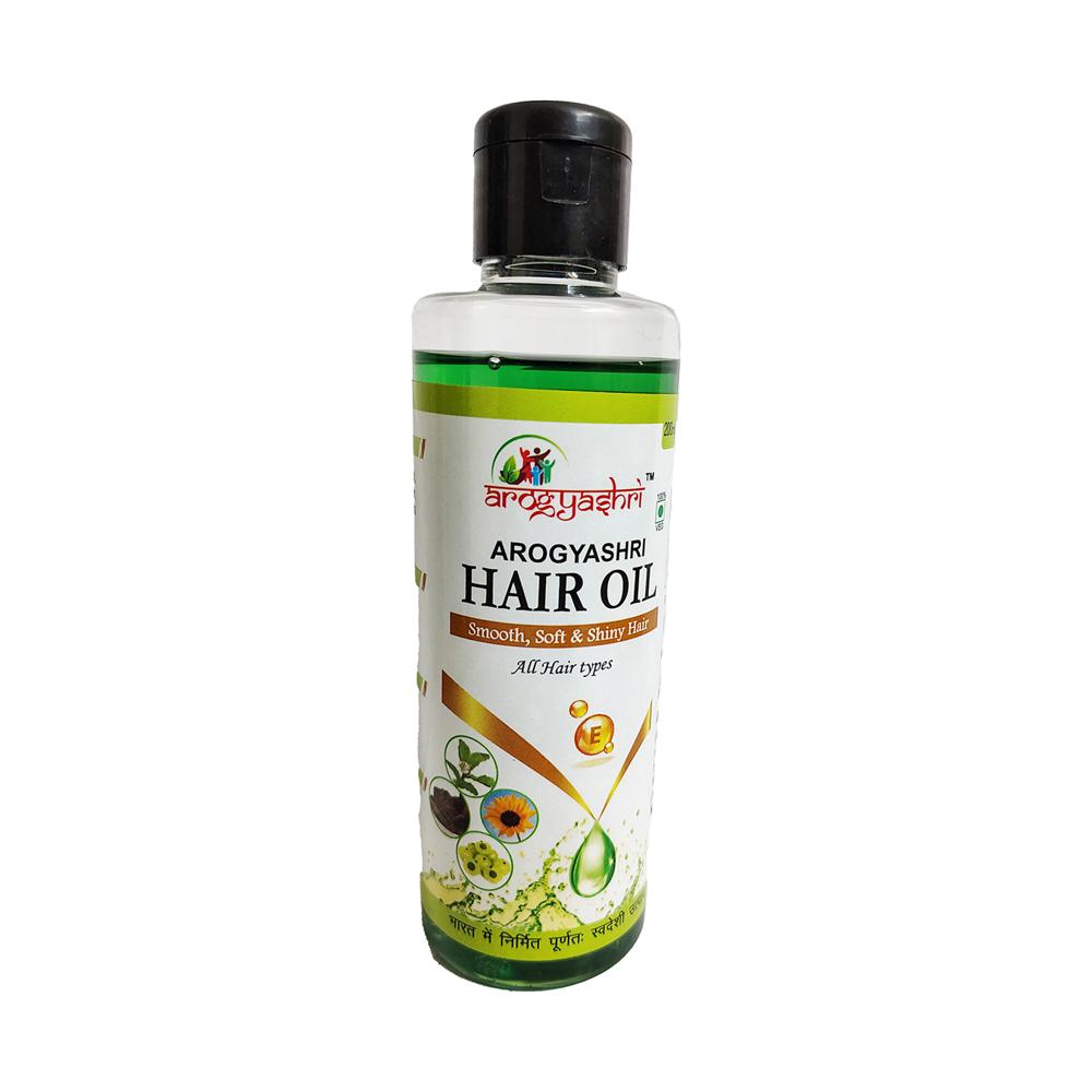 Arogya Hair Cure Oil - Color: Green