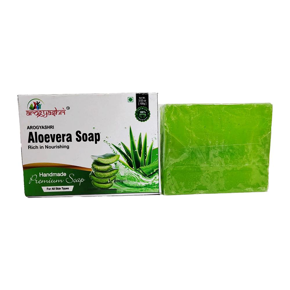 Arogya Aloevera Soap - Color: E