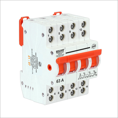 Selvo Four Pole Disconnector Switches MCB Change Over