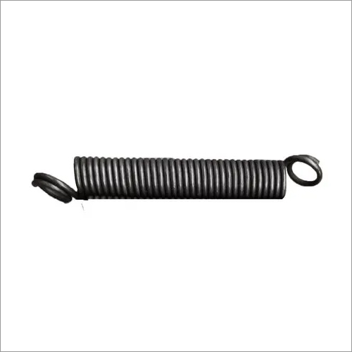 Black 6 Mm Double Ring Extension Coil Spring