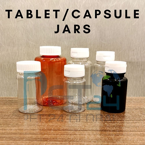 Tablet Capsule Jar